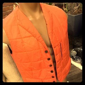 Scott James Nylon Vest with Wood Buttons